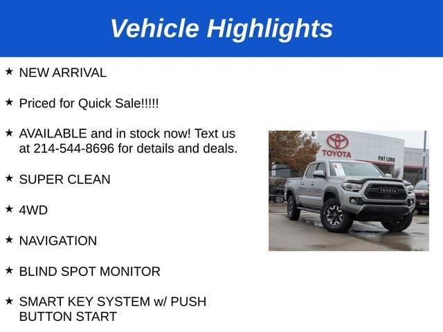 used 2019 Toyota Tacoma car, priced at $31,984