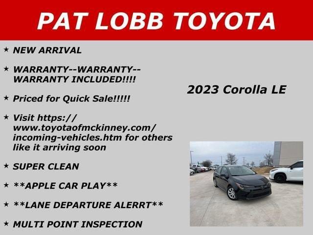 used 2023 Toyota Corolla car, priced at $21,009