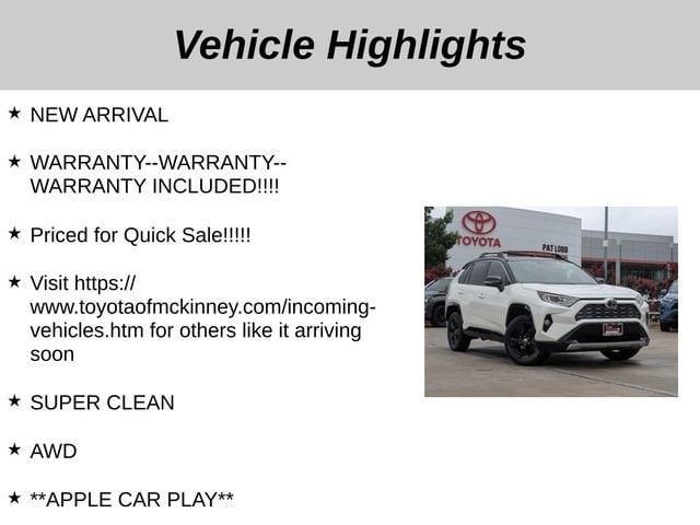 used 2021 Toyota RAV4 Hybrid car, priced at $33,598
