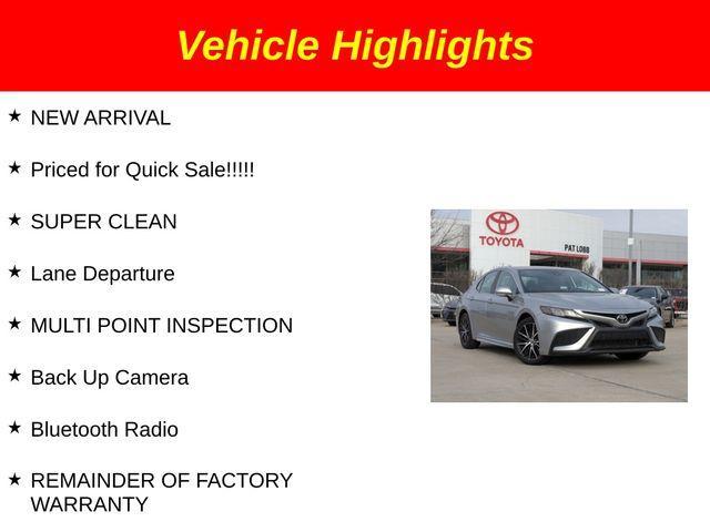 used 2022 Toyota Camry car, priced at $23,481