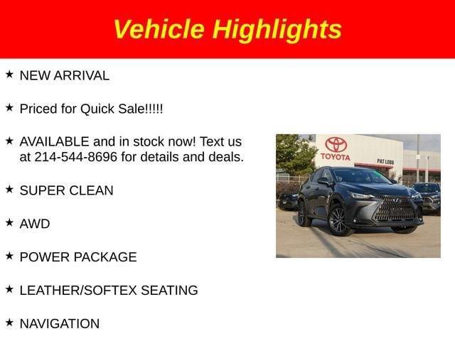 used 2022 Lexus NX 350 car, priced at $41,484