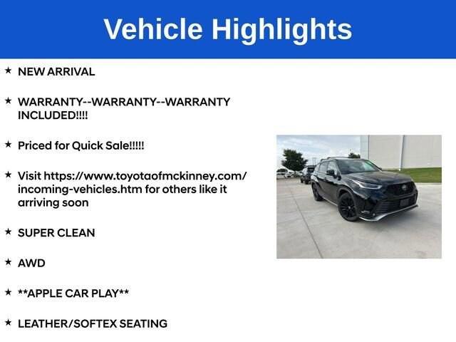 used 2023 Toyota Highlander car, priced at $42,579