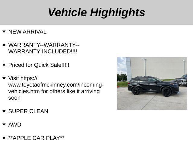 used 2023 Toyota Highlander car, priced at $42,579