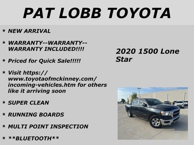 used 2020 Ram 1500 car, priced at $25,836