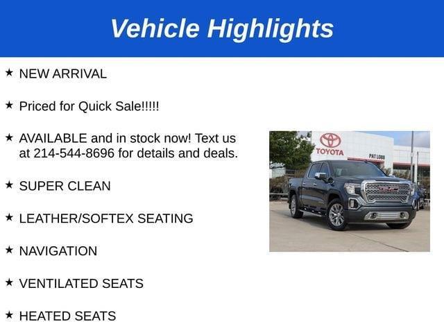 used 2019 GMC Sierra 1500 car, priced at $39,981