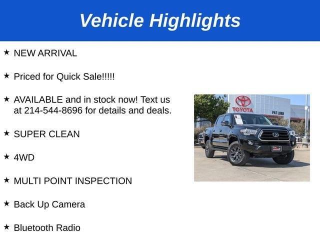 used 2023 Toyota Tacoma car, priced at $36,492