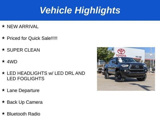 used 2021 Toyota Tacoma car, priced at $34,983