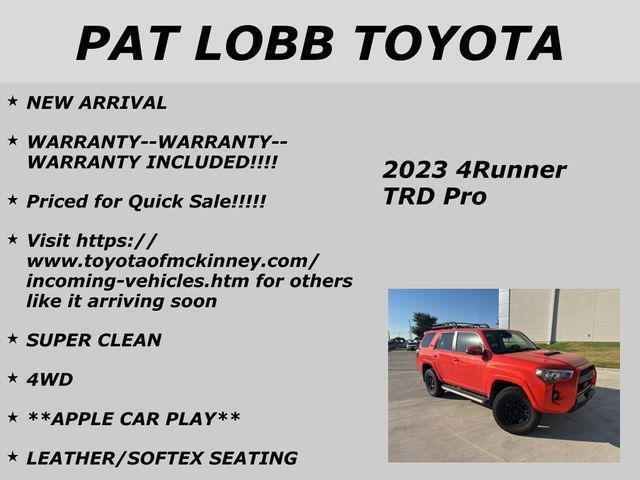 used 2023 Toyota 4Runner car, priced at $55,283