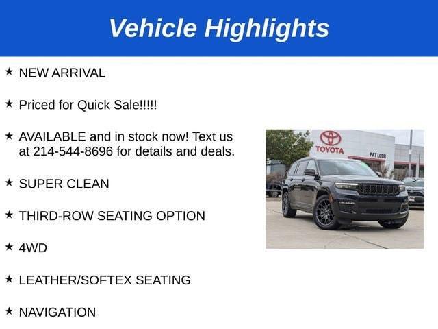 used 2023 Jeep Grand Cherokee L car, priced at $53,981