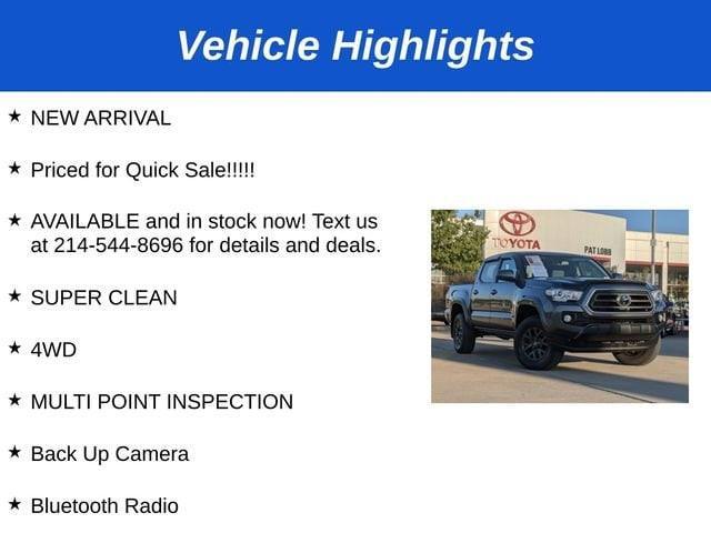 used 2022 Toyota Tacoma car, priced at $35,984