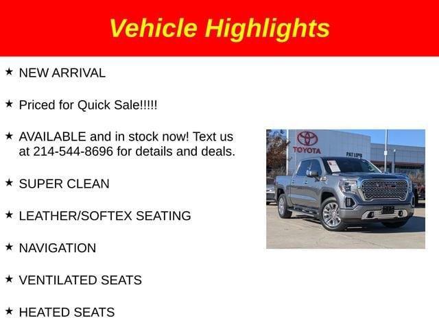 used 2019 GMC Sierra 1500 car, priced at $38,433