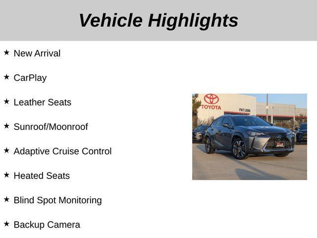 used 2019 Lexus UX 250h car, priced at $22,126