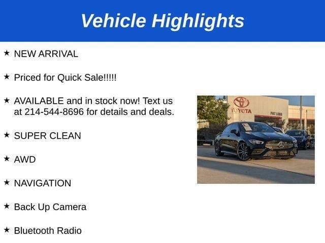 used 2023 Mercedes-Benz AMG CLA 35 car, priced at $39,484