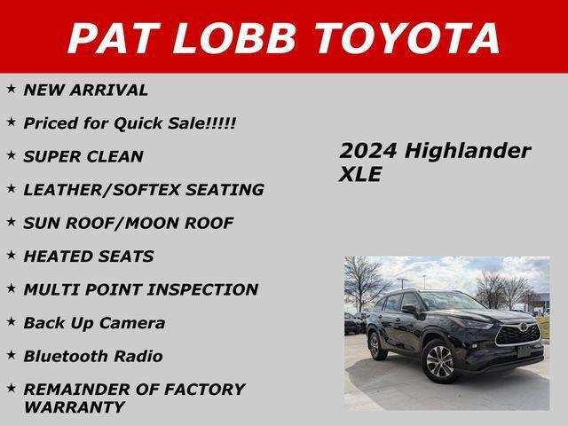 used 2024 Toyota Highlander car, priced at $44,891