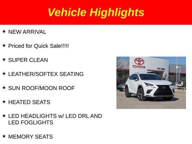 used 2021 Lexus NX 300 car, priced at $34,533