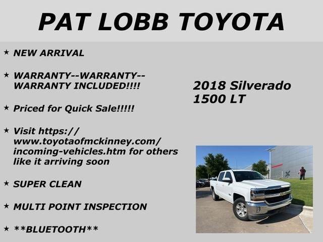 used 2018 Chevrolet Silverado 1500 car, priced at $26,987