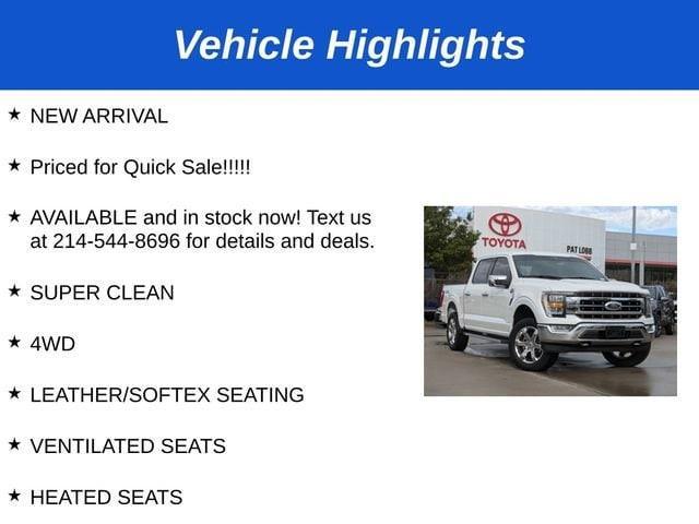 used 2021 Ford F-150 car, priced at $38,481