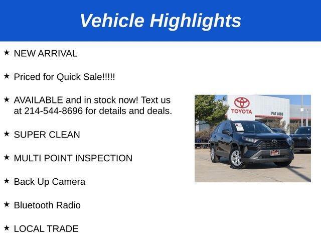 used 2021 Toyota RAV4 car, priced at $24,482