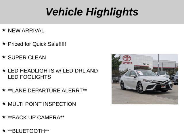 used 2023 Toyota Camry car, priced at $24,260