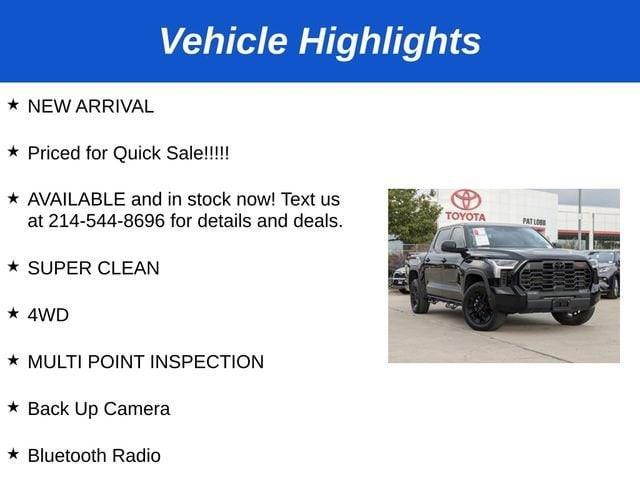 used 2022 Toyota Tundra car, priced at $42,981