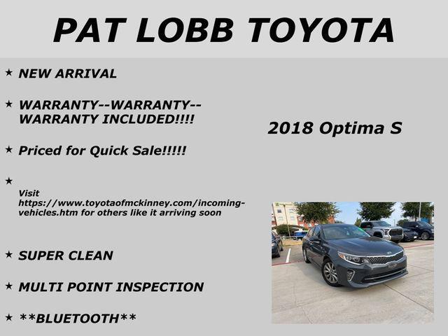 used 2018 Kia Optima car, priced at $13,896
