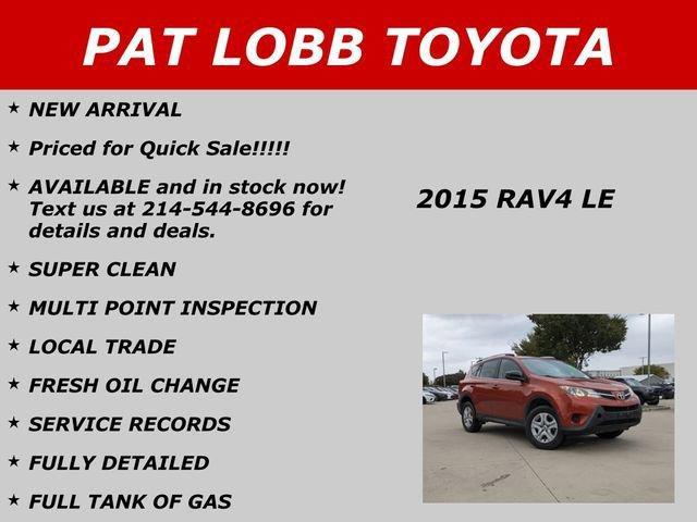 used 2015 Toyota RAV4 car, priced at $16,681