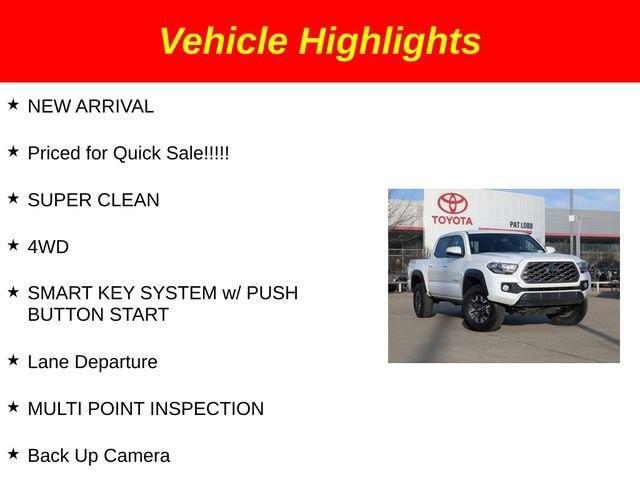 used 2022 Toyota Tacoma car, priced at $35,301