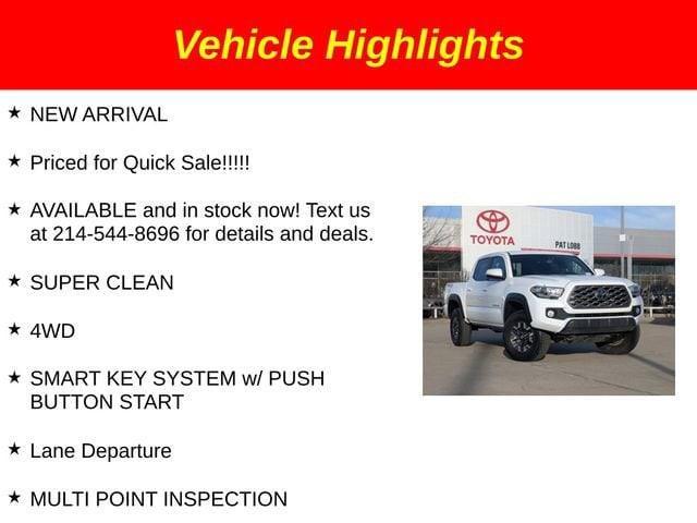 used 2022 Toyota Tacoma car, priced at $36,891