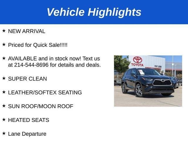 used 2023 Toyota Highlander car, priced at $35,484