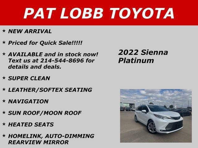 used 2022 Toyota Sienna car, priced at $45,772