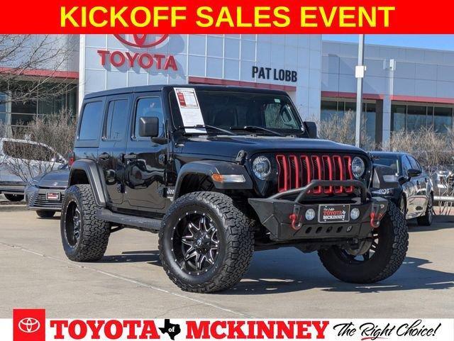 used 2019 Jeep Wrangler Unlimited car, priced at $25,891