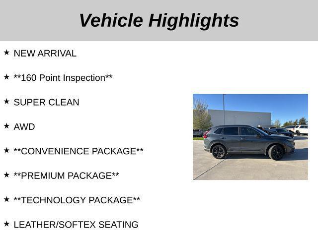 used 2023 Honda CR-V Hybrid car, priced at $34,879