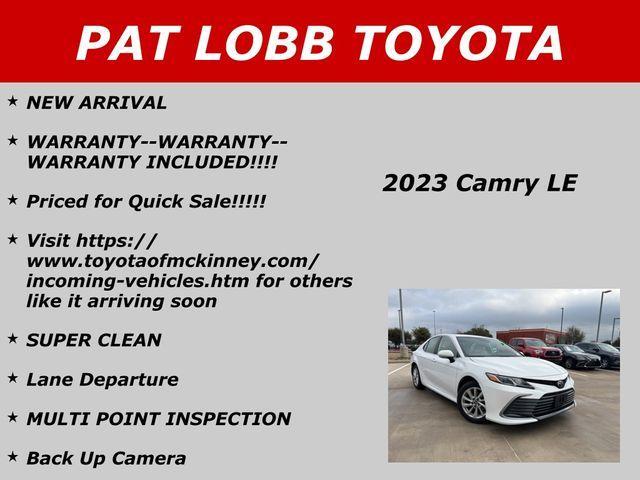 used 2023 Toyota Camry car, priced at $24,901