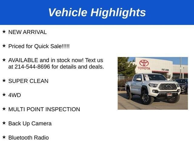 used 2023 Toyota Tacoma car, priced at $37,982