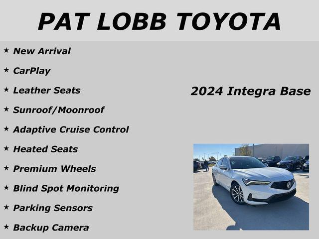 used 2024 Acura Integra car, priced at $26,481