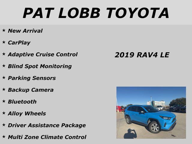 used 2019 Toyota RAV4 car, priced at $19,086