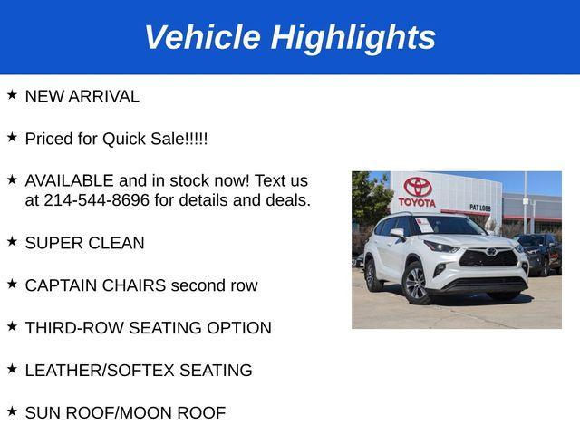 used 2023 Toyota Highlander car, priced at $40,981