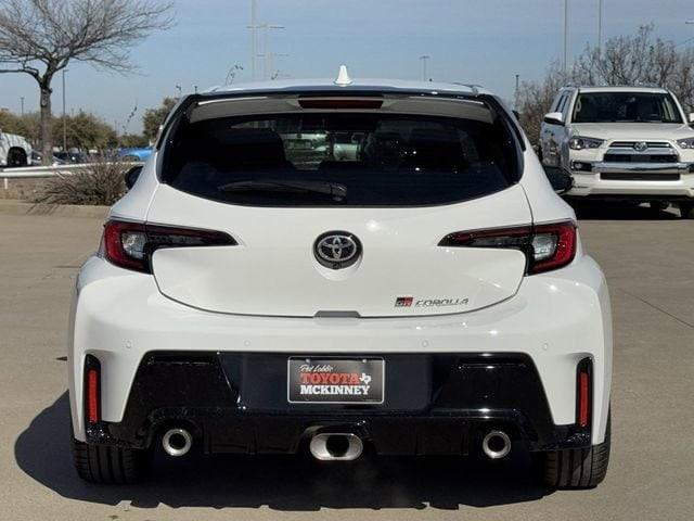 new 2025 Toyota GR Corolla car, priced at $44,499