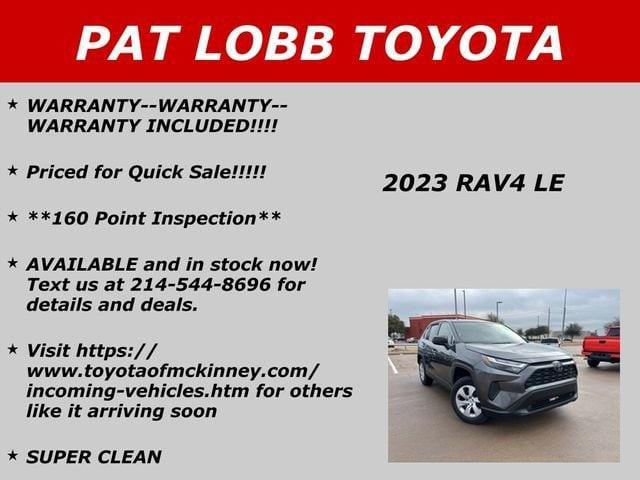 used 2023 Toyota RAV4 car, priced at $27,901