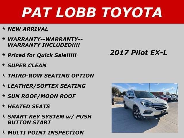 used 2017 Honda Pilot car, priced at $18,301