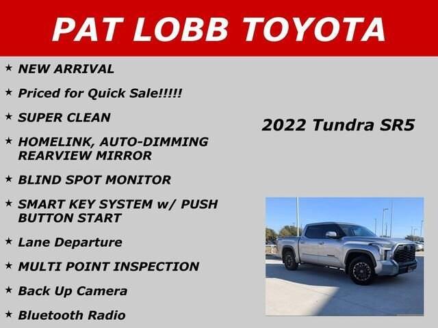 used 2022 Toyota Tundra car, priced at $37,481