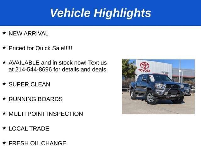 used 2014 Toyota Tacoma car, priced at $21,891