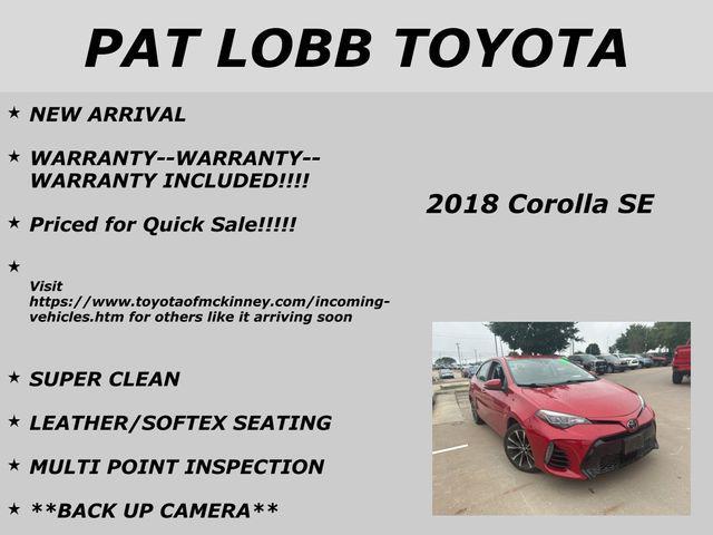 used 2018 Toyota Corolla car, priced at $15,895