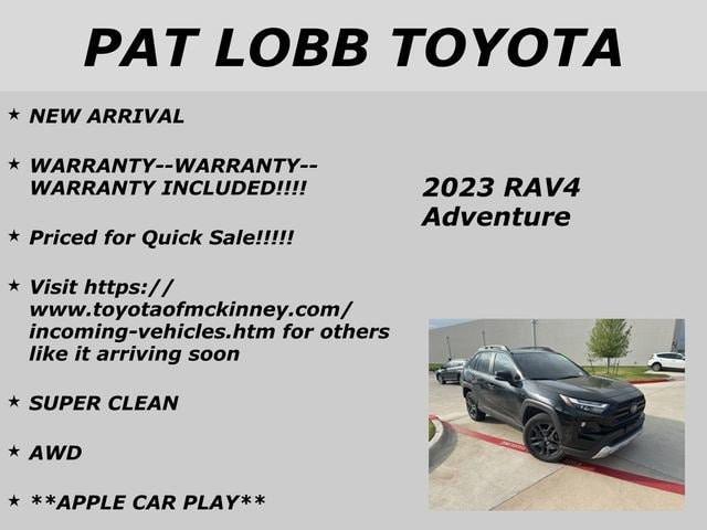 used 2023 Toyota RAV4 car, priced at $30,783