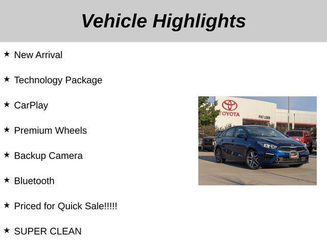 used 2019 Kia Forte car, priced at $11,326