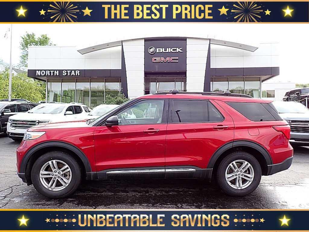 used 2021 Ford Explorer car, priced at $17,540