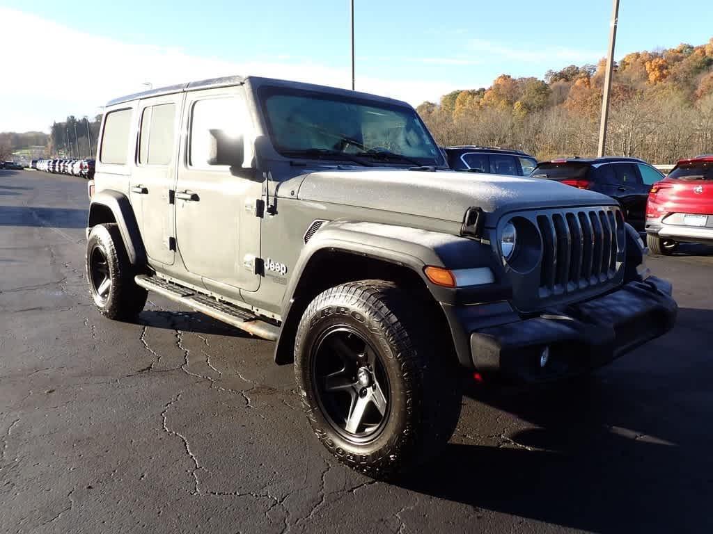 used 2018 Jeep Wrangler Unlimited car, priced at $18,725