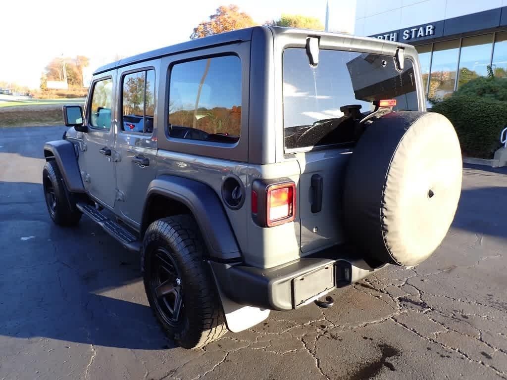 used 2018 Jeep Wrangler Unlimited car, priced at $18,725