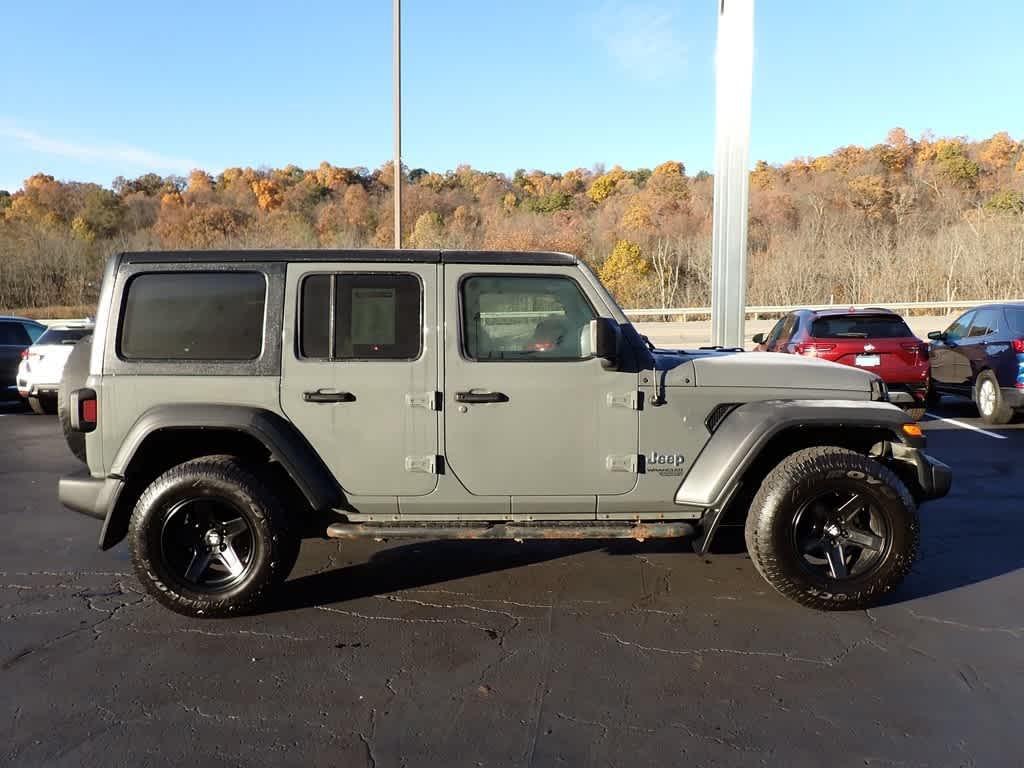 used 2018 Jeep Wrangler Unlimited car, priced at $18,725