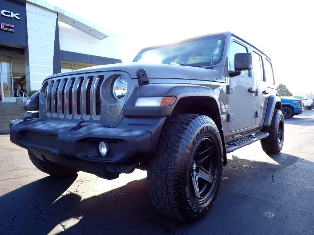 used 2018 Jeep Wrangler Unlimited car, priced at $18,725